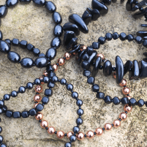 Shungite bead bracelets