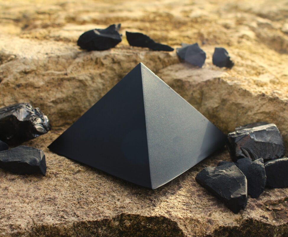 shungite pyramids