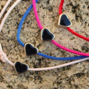 shungite tie bracelets